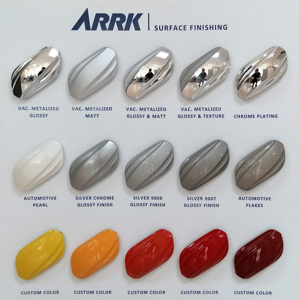 Échantillons-de-finitions-ARRK-pour-prototypes-imprimés-3D